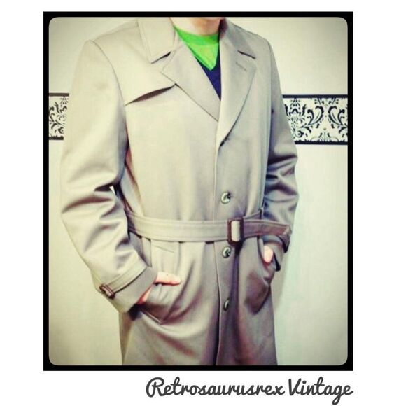 VINTAGE 1960’s Marvelous Mrs Maisel Trench Coat - Picture 1 of 5